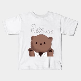 little cute bear Kids T-Shirt